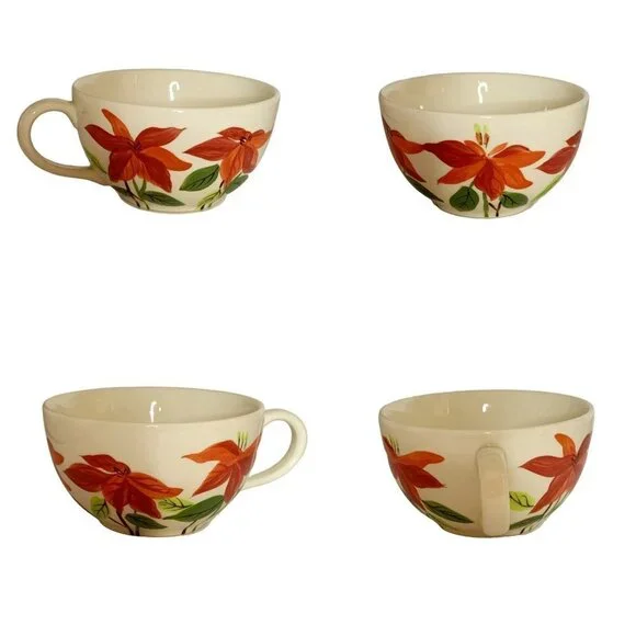 Herman Dodge and Son Hand Painted Black Cat Tea Pot & Cup - Picture 3 of 12